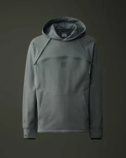 C.P. Company Metropolis Series Stretch Fleece Hoodie Turbulence-Grey Flash Sale