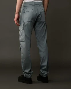 C.P. Company Metropolis Series Stretch Sateen Ergonomic Cargo Pants Turbulence-Grey Store