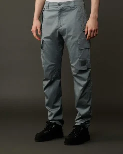 C.P. Company Metropolis Series Stretch Sateen Ergonomic Cargo Pants Turbulence-Grey Store