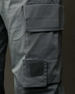 C.P. Company Metropolis Series Stretch Sateen Ergonomic Cargo Pants Turbulence-Grey Store