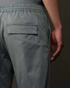 C.P. Company Metropolis Series Stretch Sateen Regular Utility Pants Turbulence-Grey Outlet