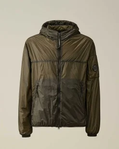 C.P. Company Nada Shell Hooded Jacket Ivy Green Online