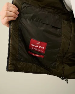 C.P. Company Nada Shell Hooded Jacket Ivy Green Online