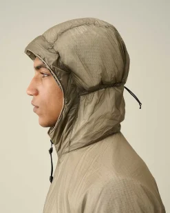 C.P. Company Nada Shell Hooded Jacket Goat-Grey Flash Sale