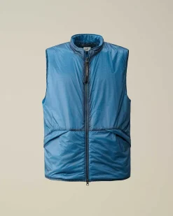 C.P. Company Nada Shell Vest Ink Blue Sale
