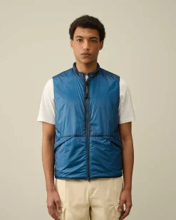 C.P. Company Nada Shell Vest Ink Blue Sale