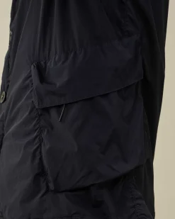 C.P. Company Nycra-R Blazer Total Eclipse-Blue Shop