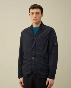 C.P. Company Nycra-R Blazer Total Eclipse-Blue Shop