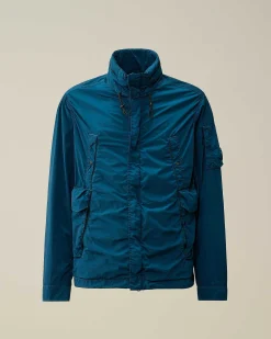 C.P. Company Nycra-R Hooded Jacket Ink Blue Hot
