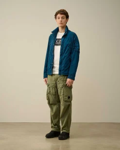 C.P. Company Nycra-R Hooded Jacket Ink Blue Hot