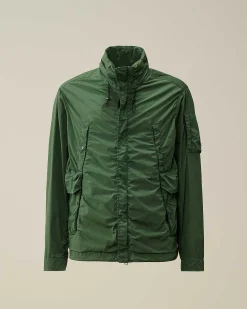 C.P. Company Nycra-R Hooded Jacket Duck Green Shop
