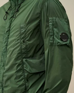 C.P. Company Nycra-R Hooded Jacket Duck Green Shop