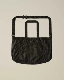 C.P. Company Nylon B Crossbody Messenger Bag Black Cheap
