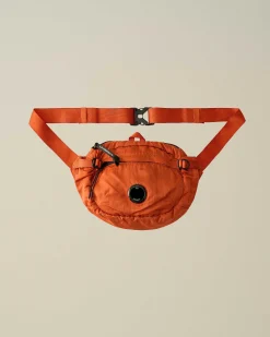 C.P. Company Nylon B Crossbody Pack Gold Flame-Orange Fashion