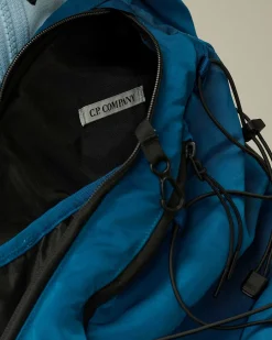 C.P. Company Nylon B Crossbody Rucksack Ink Blue Outlet