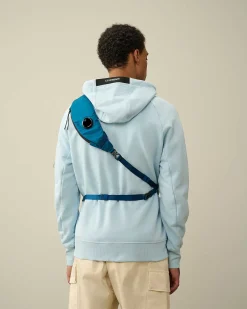 C.P. Company Nylon B Crossbody Rucksack Ink Blue Outlet