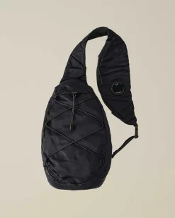 C.P. Company Nylon B Crossbody Rucksack Total Eclipse-Blue Best Sale