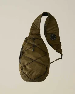C.P. Company Nylon B Crossbody Rucksack Ivy Green Sale
