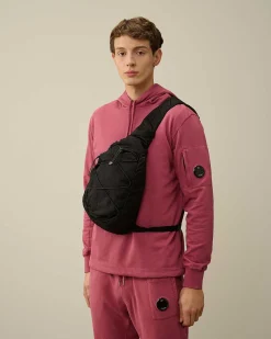 C.P. Company Nylon B Crossbody Rucksack Black Best Sale