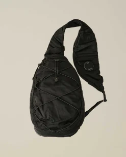 C.P. Company Nylon B Crossbody Rucksack Black Best Sale