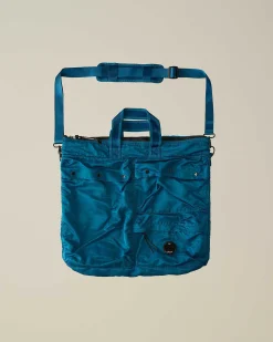 C.P. Company Nylon B Tote Bag Ink Blue Store