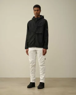 C.P. Company Ottoman Hooded Shirt Black Online