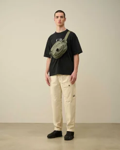 C.P. Company Ottoman Loose Pants Pistachio Shell-Beige Clearance