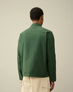 C.P. Company Ottoman Shirt Duck Green Hot