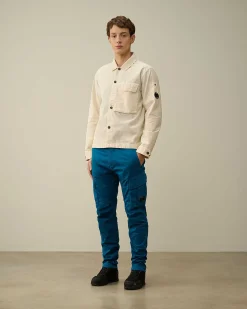 C.P. Company Ottoman Shirt Pistachio Shell-Beige Cheap