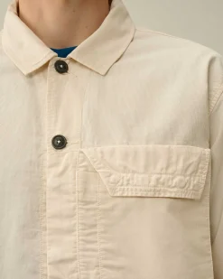 C.P. Company Ottoman Shirt Pistachio Shell-Beige Cheap