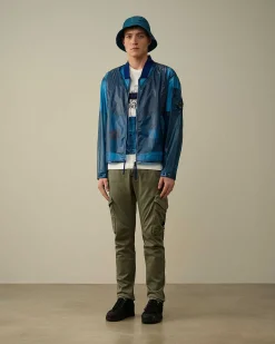 C.P. Company Pium Bomber Jacket Ink Blue Best