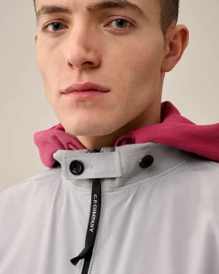 C.P. Company Pro-Tek Bomber Jacket Drizzle Grey Best