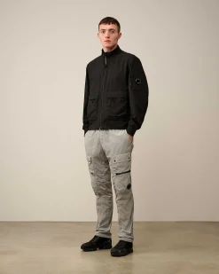 C.P. Company Pro-Tek Bomber Jacket Black Fashion