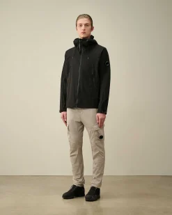 C.P. Company Pro-Tek Hooded Jacket Black Cheap