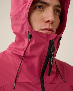 C.P. Company Pro-Tek Hooded Jacket Red Bud New