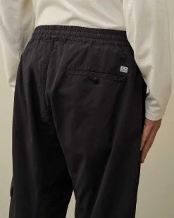 C.P. Company Rip-Stop Regular Utility Cargo Pants Total Eclipse-Blue Cheap