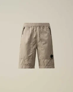 C.P. Company Rip-Stop Shorts Drizzle Grey Cheap
