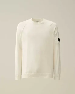 C.P. Company Sea Island Lens Knit Gauze White Store