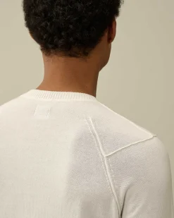 C.P. Company Sea Island Lens Knit Gauze White Store