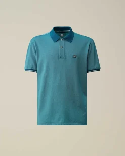 C.P. Company Tacting Piquet Polo Shirt Ink Blue Online