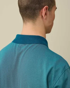 C.P. Company Tacting Piquet Polo Shirt Ink Blue Online