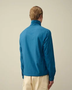 C.P. Company Taylon L Overshirt Ink Blue Cheap