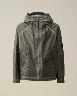 C.P. Company Toob-Two Hooded Jacket Raven Grey-Black Store