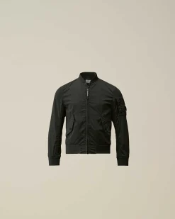 C.P. Company U16 Chrome-R Bomber Jacket Black Cheap