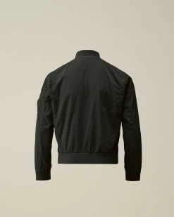 C.P. Company U16 Chrome-R Bomber Jacket Black Outlet