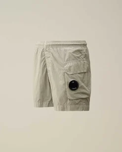 C.P. Company U16 Chrome-R Cargo Swim Shorts Drizzle Grey Cheap