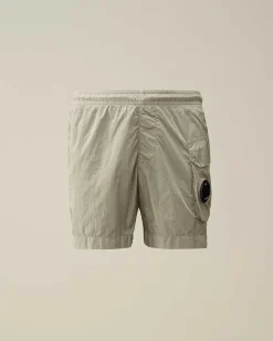 C.P. Company U16 Chrome-R Cargo Swim Shorts Drizzle Grey Cheap