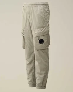 C.P. Company U16 Chrome-R Cargo Track Pants Drizzle Grey Outlet