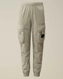 C.P. Company U16 Chrome-R Cargo Track Pants Drizzle Grey Outlet