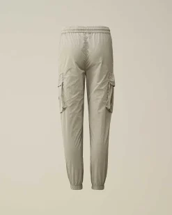 C.P. Company U16 Chrome-R Cargo Track Pants Drizzle Grey Online